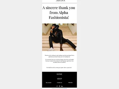 Customer Thank you email campaign accessories campaign customer thank you email automation email campaign email flows email marketing email newsletter email template html email template