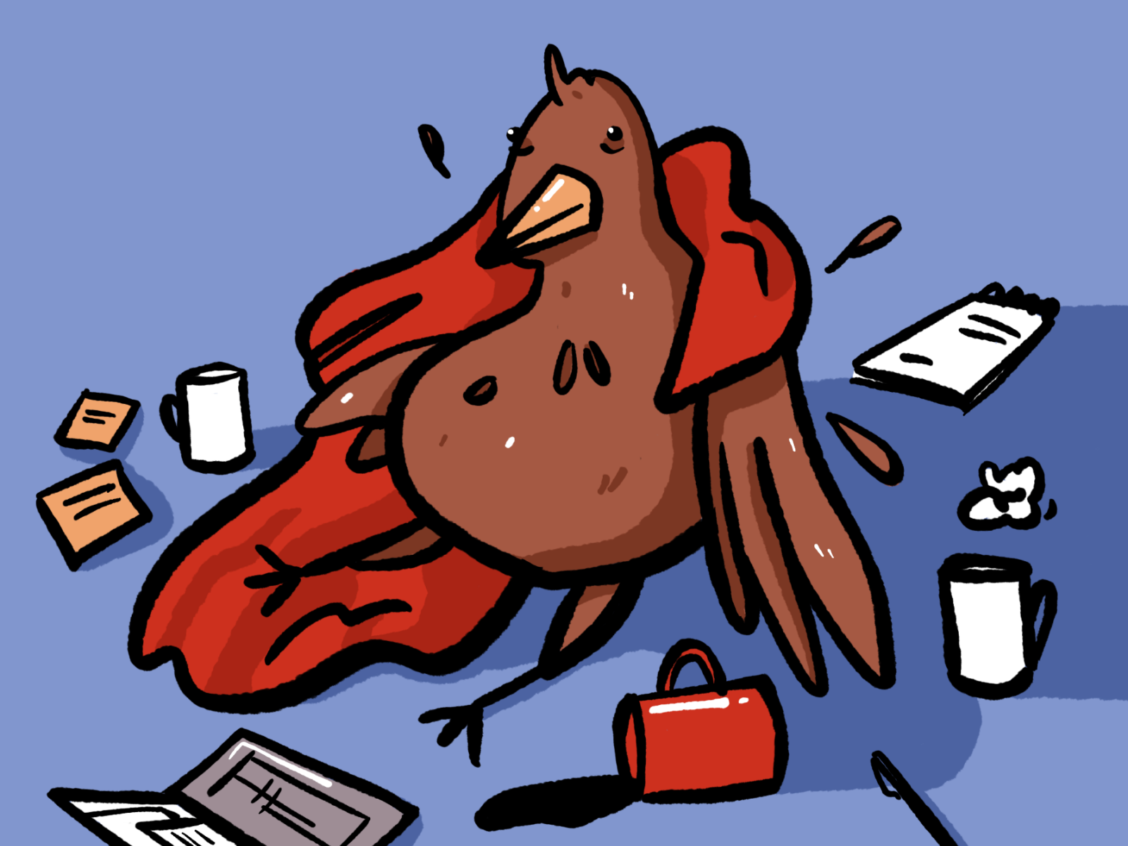 Tough day by Tanya Savchuk on Dribbble