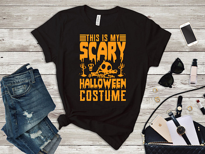 Best Trendy Halloween T-Shirt Design V.01 by Shahtech 50 on Dribbble