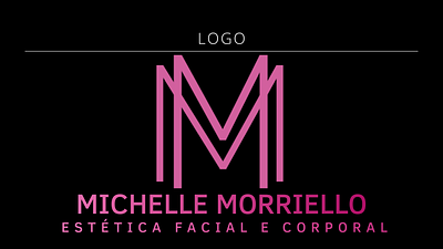 Michelle Morriello - Estética Facial e Corporal branding design logo visual identity