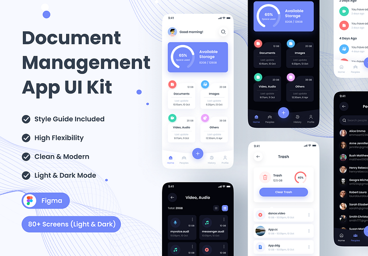 Cloud Storage Management App by Phương Designer on Dribbble