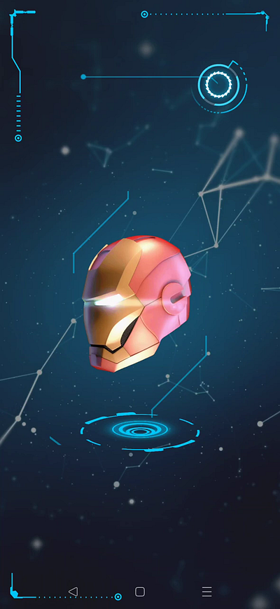 Iron Man Klwp animation futuristic graphic design hi tech iron man jarvis klwp kustom live wallpaper minimal theme ui wallpaper