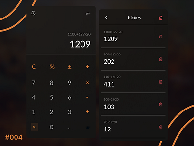 Daily UI 004 (Calculator) app design branding calculator clean daily ui daily ui 004 dailyu ui challange design graphic design logo minimal ui ux