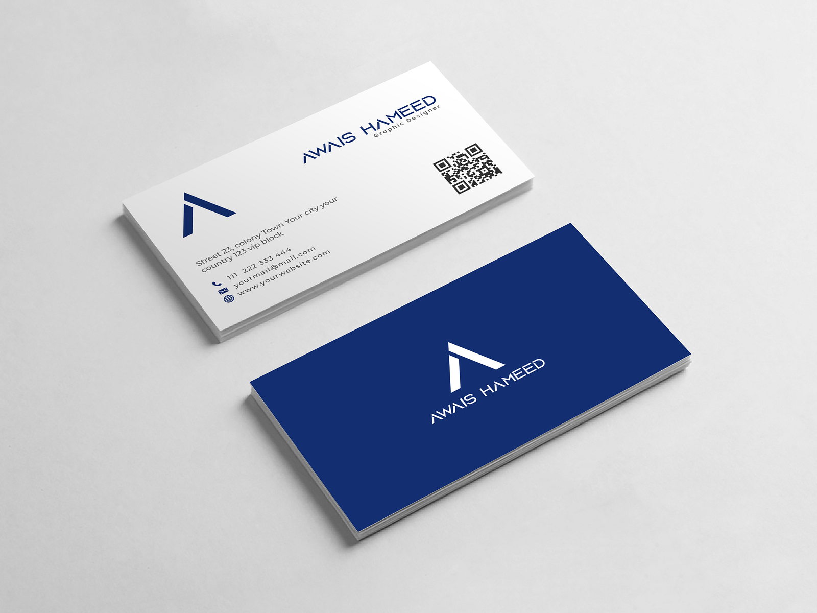 professional-business-card-design-by-awais-hameed-on-dribbble