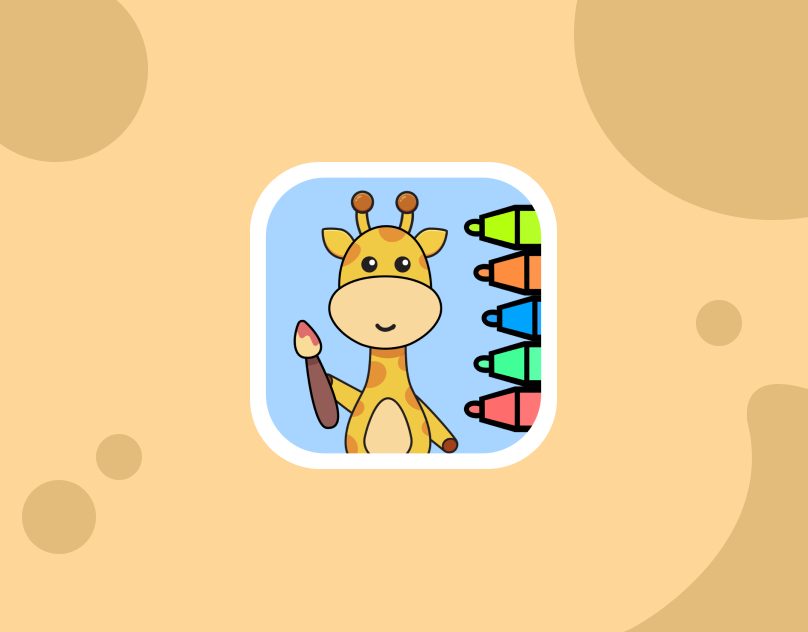Colouring and drawing for kids | iOS App icon by Arima Jain on Dribbble