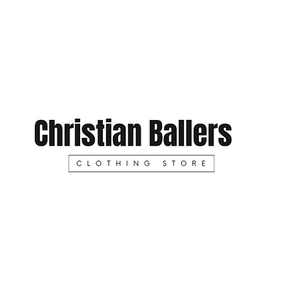 christian ballers example logo graphic design logo