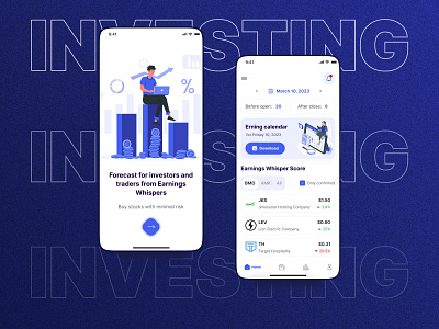 Investment UI mobile app app design mobi mobile mobile app ui