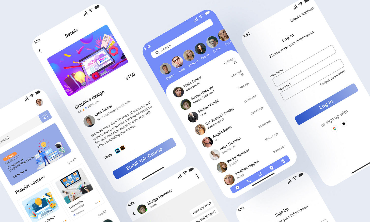 Mobile App UI UX Design by Al Helal Hadi on Dribbble