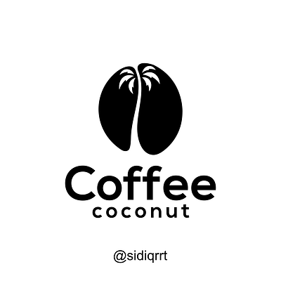 coffe coconut branding design graphic design icon logo minimal