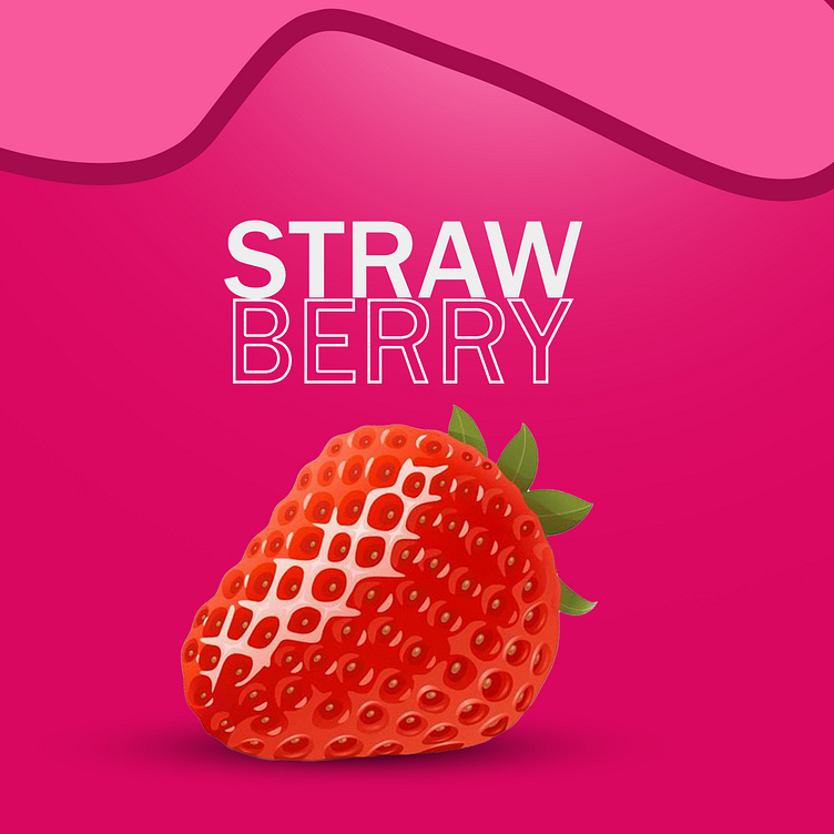 Strawberry by Muhammad Yaseen on Dribbble