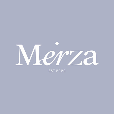 Merza brand design branding design graphic design illustration logo typography vector