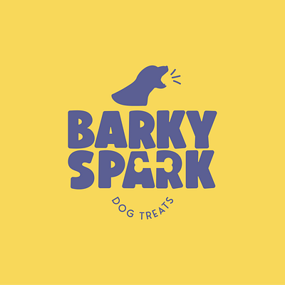Barky Spark barky spark brand design branding design graphic design illustration logo pet industry pets typography vector