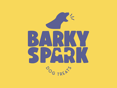 Barky Spark barky spark brand design branding design graphic design illustration logo pet industry pets typography vector