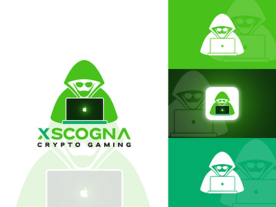 Logo for XSCOGNA CRYPTO GAMING brand logo branding business logo company logo crypto gaming logo crypto logo design flat logo gaming logo graphicdesign icon design logo logo creation logo design logo inspiration logo maker