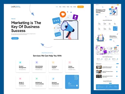 Marketing Website Templated Design appdesign branding figma graphicdesign landingpage marketing web design mobiledesign productdesign prototype templatedesign ui uidesign userexperiencedesign userinterfacedesign uxdesign uxresearch visualdesign webdesign webdevelopment wireframes
