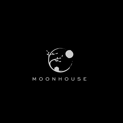 MoonHouse Logo branding business card design graphic design illustration logo minimal ui ux vector