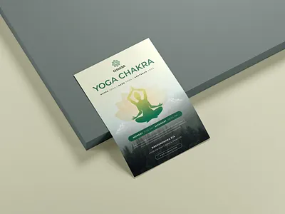 YOGA CHAKRA FLYER banner brochure business chakra corporate creative design flyer graphic graphic design holy flyer illustrator leaflet meditation modern photoshop poster professional vector yoga