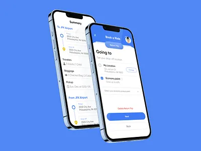 Tranzyt Airport Shuttle Service Mobile App airport app design booking convenience drop off efficiency mobile app on demand payment methods pick up rating system real time tracking reliability ride hailing scheduling shuttle stress free travel. transportation travel uiux