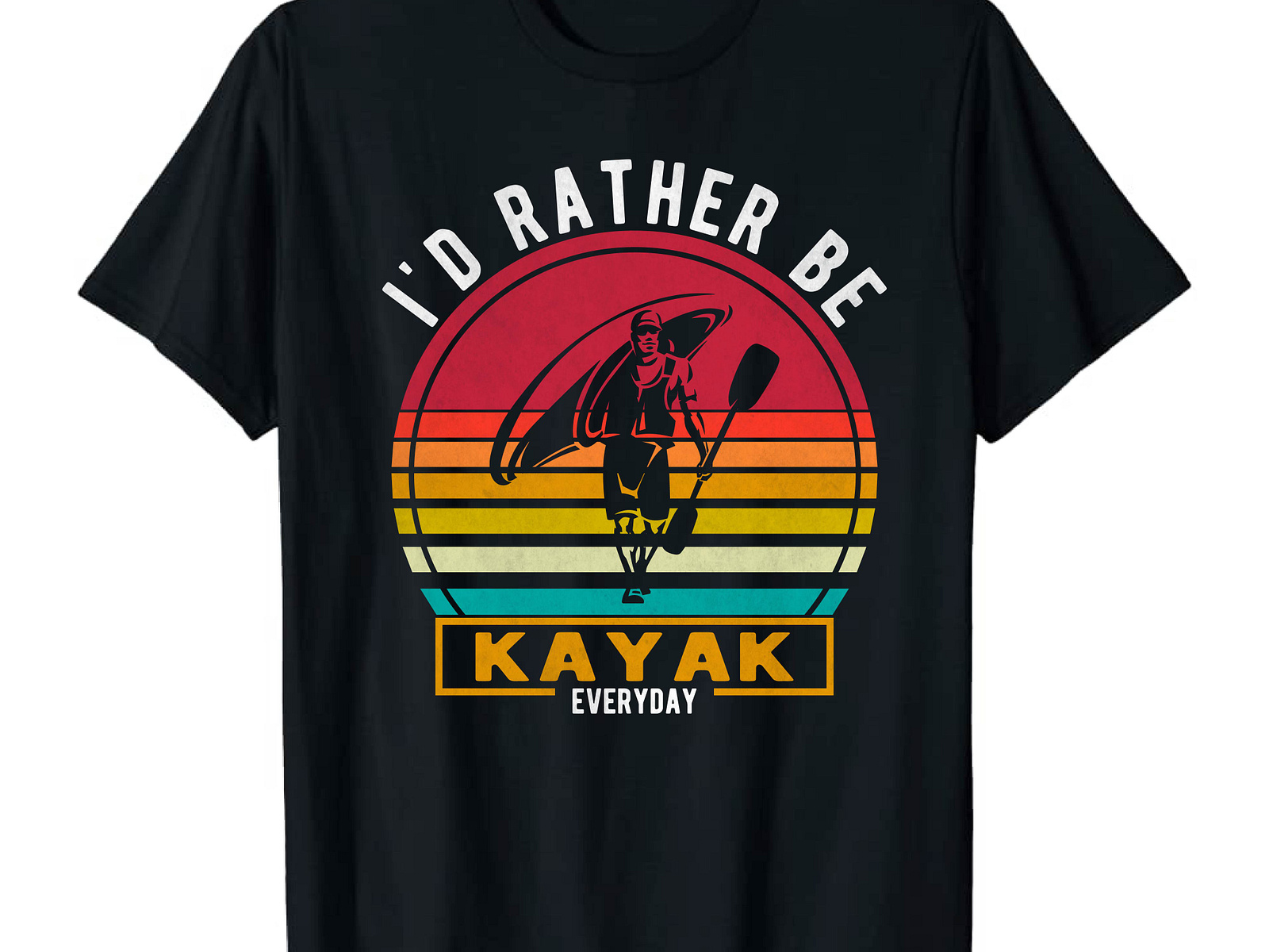 Kayak Everyday Outdoor TShirt Design. by Md Naymur Rahman on Dribbble