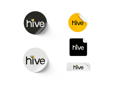 Brand Identity of Design Hive branding design graphic design illustration logo typography