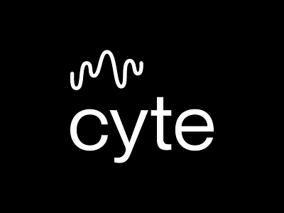 Cyte Branding ai artificial intelligence branding chatgpt design graphic design logo machine learning monochrome saas ui