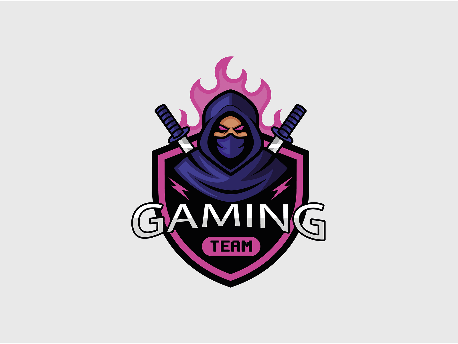 Gaming Team Logo Design by Bird Knack on Dribbble