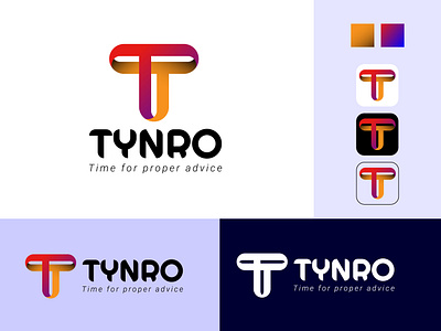 TYNRO Logo 3d 3d logo design branding clothing logo consultant logo consultation logo design geometric logo graphic design illustration logo logo design logo designer logo maker real estate logo ui