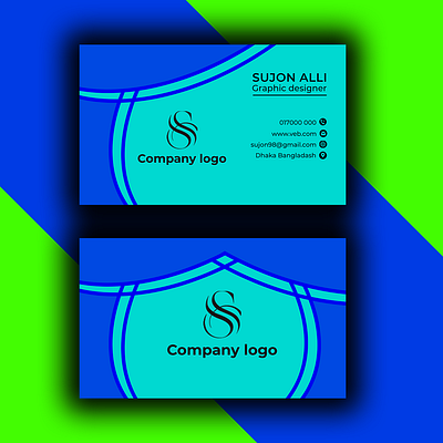 business card animation app branding business card crad desgin design graphic design illustration logo