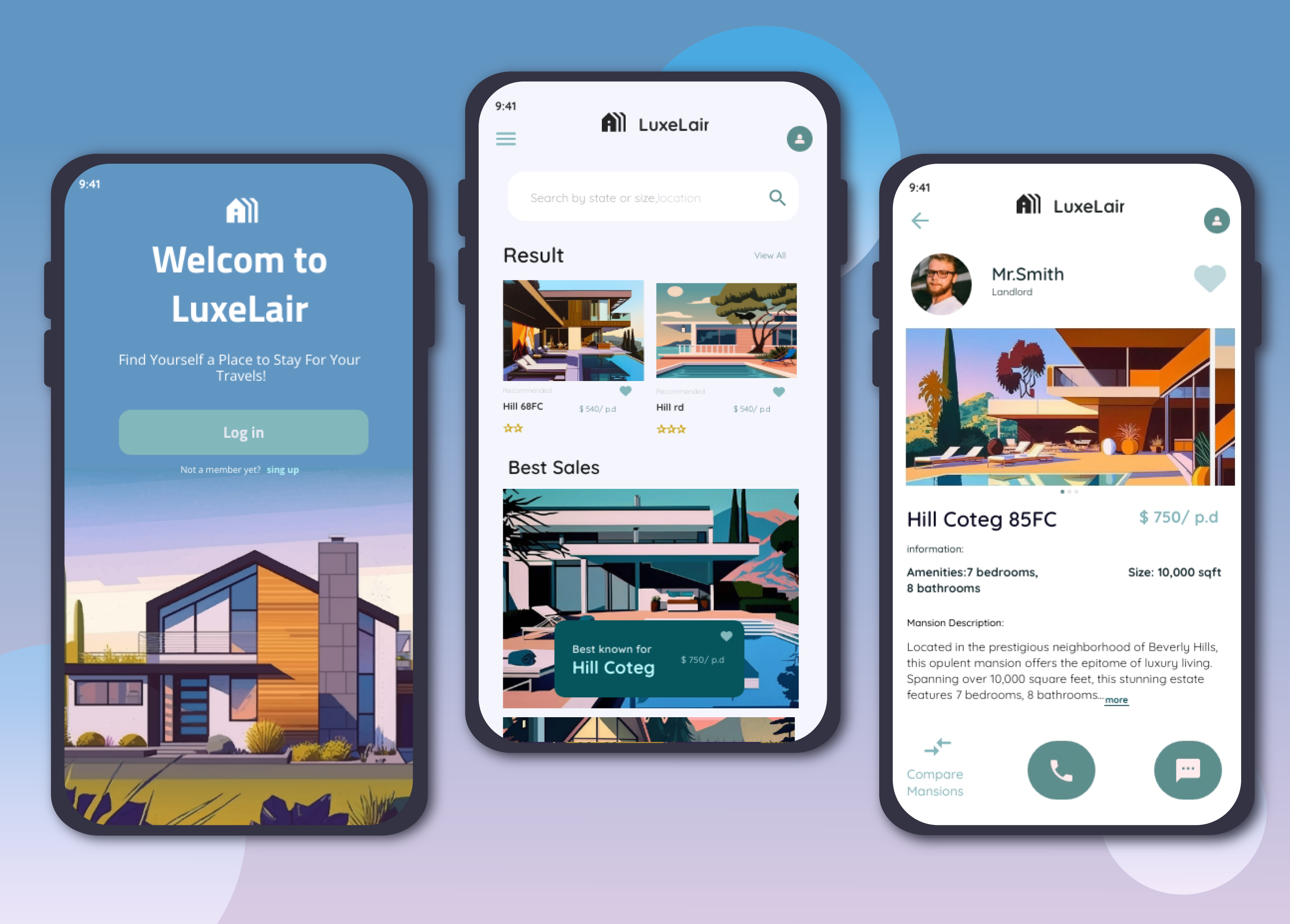 Example of UI App Design