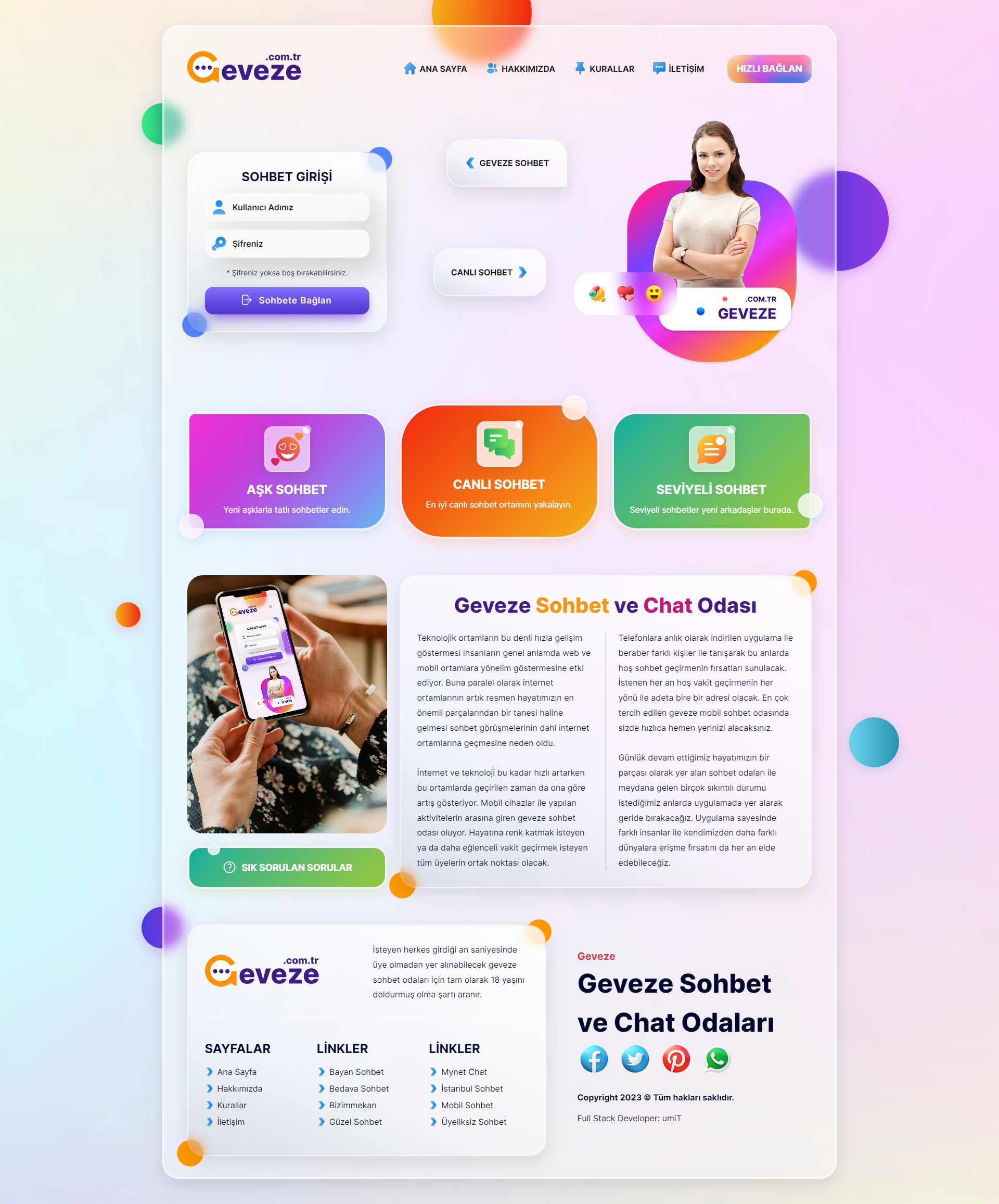 Geveze Chat Design chat design geveze html5 html5 template html5 themes templates web templates web themes