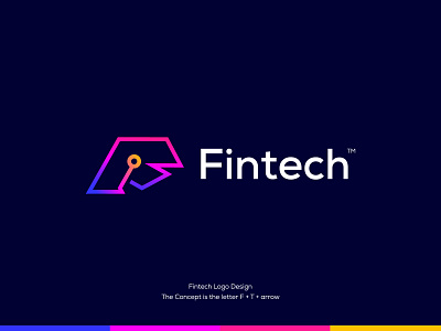 Fintech Logo Design, Letter Mark F + T + Arrow by Md Humayun Kabir on ...