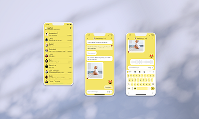 Daily UI, #13 direct messaging app daily ui design ui ux