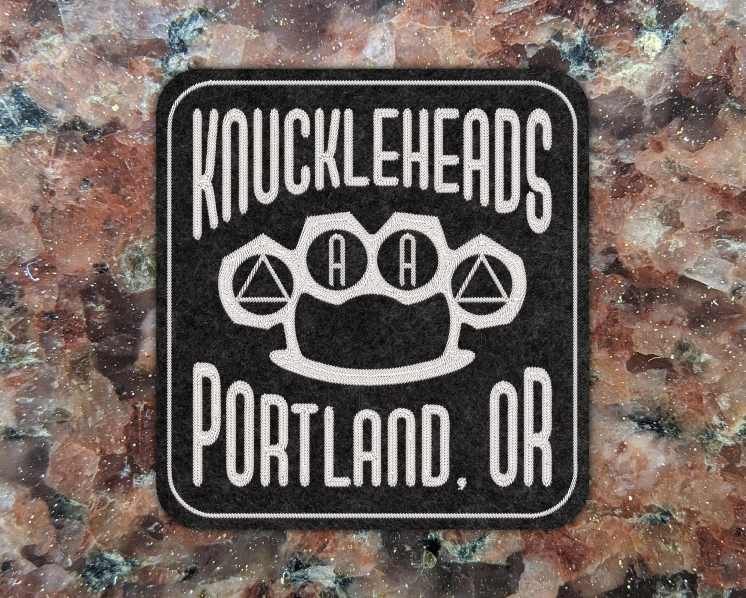Knuckleheads Embroidery and Felt Patch Concept app biker brand design branding colorful design emblem embroidered embroidery graphic design illustration logo logomark patch