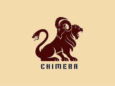 Chimera Logo 3d agency animal app branding chimera chimera logo for sale classic zoo creative logo design financial identity graphic design illustration logo minimal logo security typography ui ux vector
