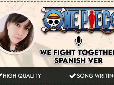 We fight together, Spanish Songwriting Cover Female Voice cover dubbing voice over
