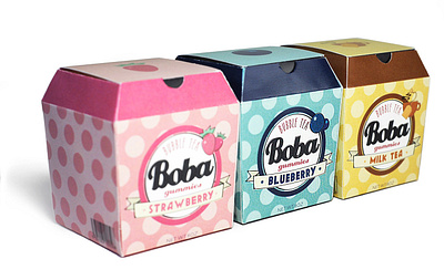 Bubble Tea Boba Gummies