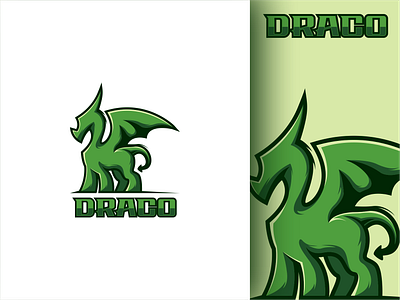 DRACO brand branding design fly graphic design illustration logo typography ui ux vector
