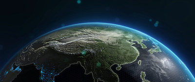 Realistic 3D Earth Design 3d ae animation earth visualization