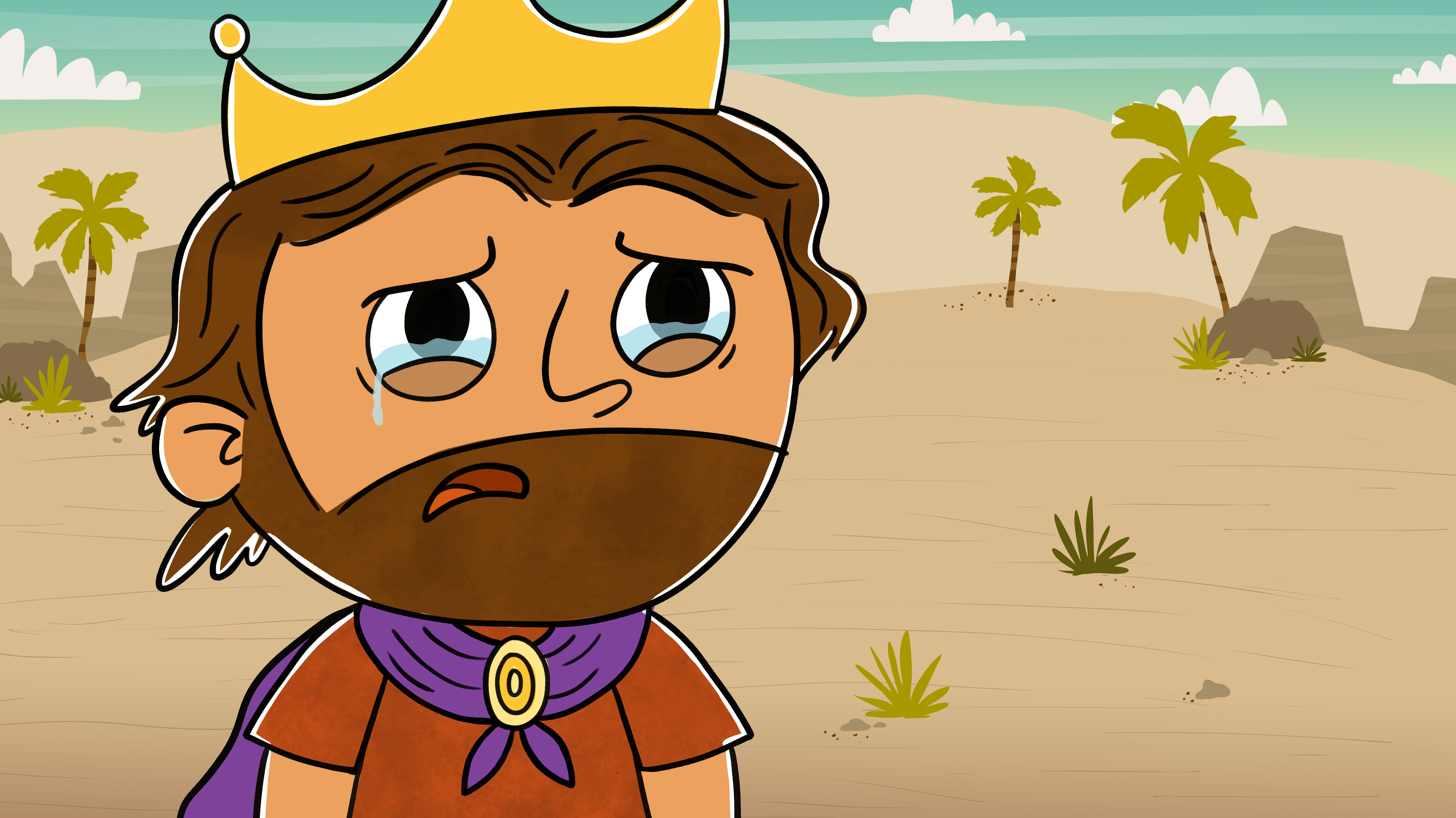 King Saul - Character design character design church cute design illustration photoshop