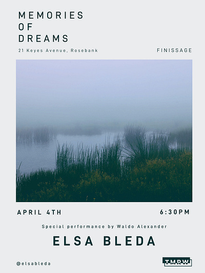 Memories of Dreams exhibition posters