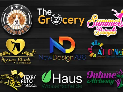 design a modern business logo with free source files brand logo branding business logo creative logo design eyecatching logo graphic design illustration logo
