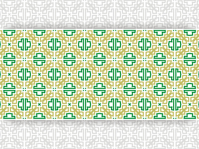 Ceramic Tile Pattern ornament