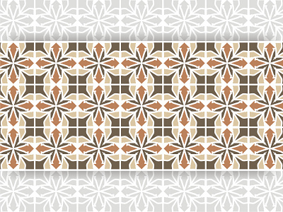 Ceramic Tile Pattern ornament