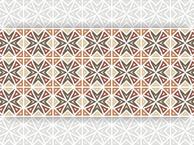 Ceramic Tile Pattern ornament