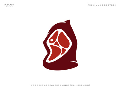 Scream Meat Logo 3d animation app art branding design flat illustration logo ui