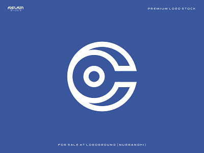 Lettermark OC Logo 3d animation app art branding design flat illustration logo ui