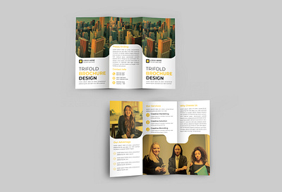 Professional Business Trifold Brochure Design brand identity branding brochure design business brochure business post company brochure corporate corporate brochure creative creative trifold design graphic design marketing design modern modern trifold brochure professional trifold brochure trifold brochure design trifold design