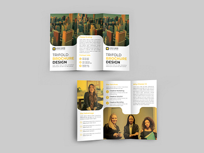 Professional Business Trifold Brochure Design brand identity branding brochure design business brochure business post company brochure corporate corporate brochure creative creative trifold design graphic design marketing design modern modern trifold brochure professional trifold brochure trifold brochure design trifold design