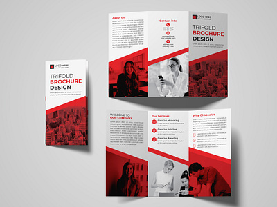 Creative Modern Business Trifold Brochure Design brand identity branding brochure design business brochure business post company brochure corporate corporate brochure creative creative trifold design marketing design modern modern trifold brochure professional trifold brochure trifold brochure design trifold design