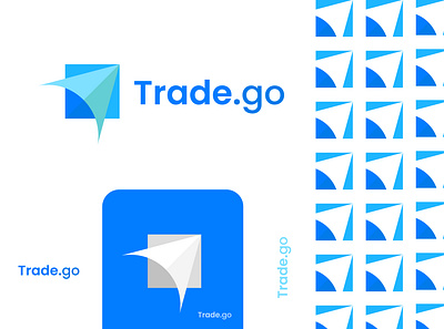 Trade.go Marketing logo design 3d app logo arrow best logo branding business logo fly graphic design growth icon logo design logo designer logo inspiration mark marketing modern logo popular logo trendy logo web logo